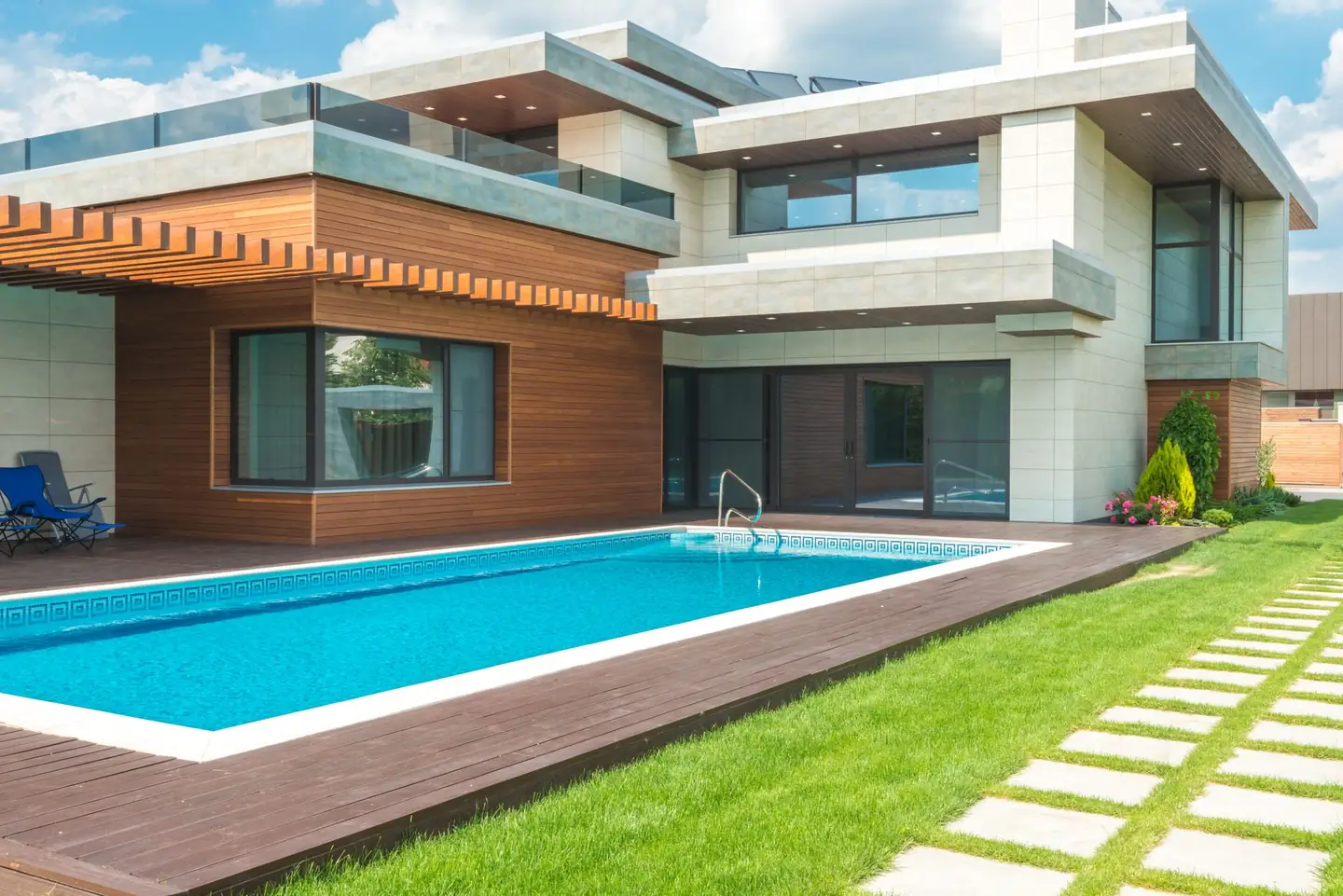 Swimming pool built in Cromer Heights, NSW